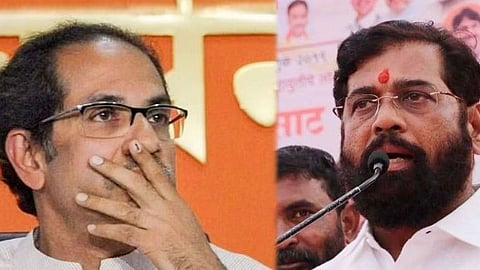 eknath shinde and uddhav Thackeray 