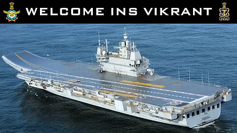INS Vikrant joins the navy