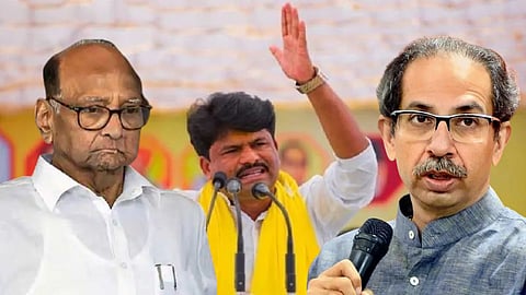 Gopichand Padalkar Vs Sharad Pawar, Uddhav Thackeray