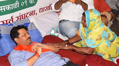 MLA Kailas Patil Fast Strike