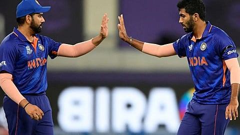 Rohit Sharma And jasprit Bumrah