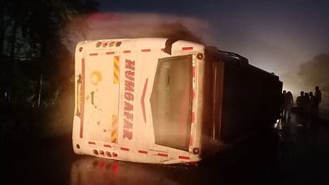 Pune Nagar Highway Accident