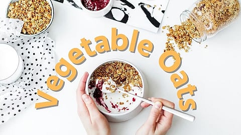 Vegetable Oats Recipe 