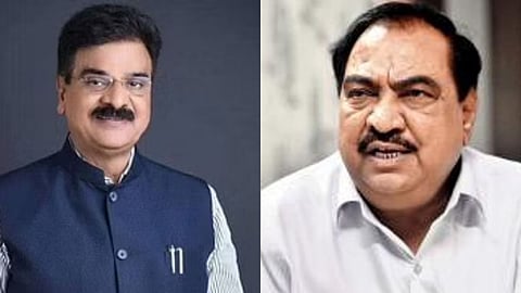 vijay shivtare and eknath khadse 
