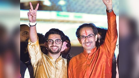 Uddhav Thackeray And Aditya Thackeray
