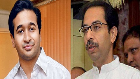 nitesh rane, uddhav thackeray