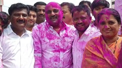 Kavathe Mahankal Nagar Panchayat President Election, Sindhutai Gavde, MP Sanjaykaka Patil, rohit patil 