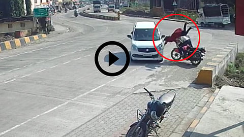 Belhe-Shikrapur Accident Video