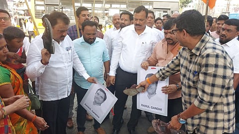 Eknath Shinde Faction Protest In Dombivli