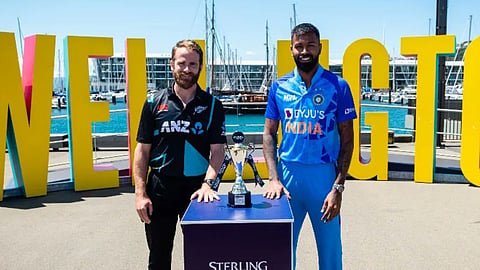 india vs new zealand 1st t20 / @bcci