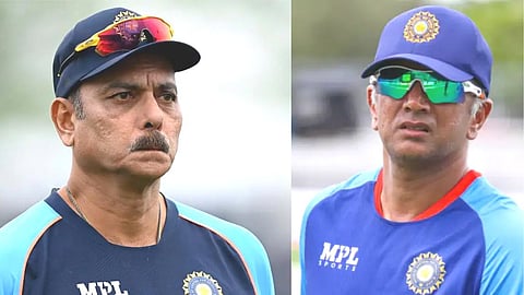Ravi Shastri - Rahul Dravid