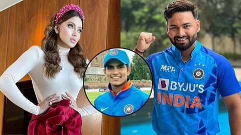 Urvashi Rautela And Rishabh Pant 