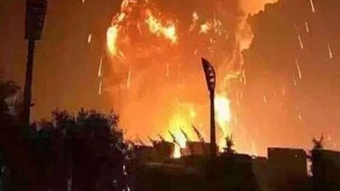 China Fire Accident 