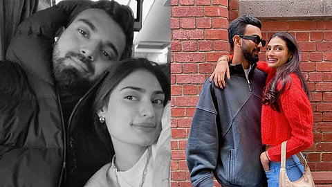 K.L.Rahul And Athiya Shetty 