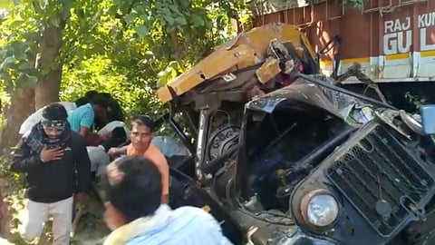 accident news, gondia , truck