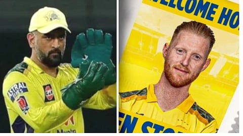  Ms Dhoni Ben Stokes