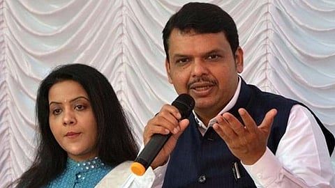 Devendra Fadnavis, amruta fadnavis 