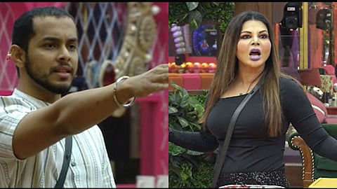 Rakhi Sawant and Akshay Kelkar   