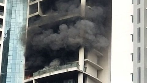 Mumbai Lalbaug Building Fire 