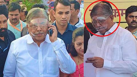 Chandrakant Patil Face Mask News