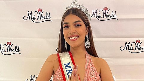 Sargam Koushal wins Mrs World 2022