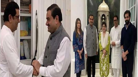 Gautam Adani meets Raj Thackeray 