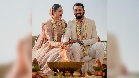 Athiya-KL Rahul 