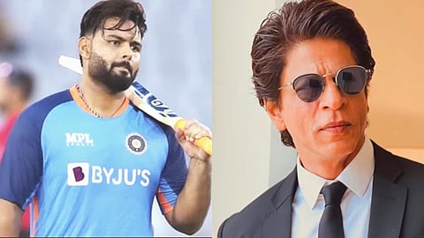 Shah Rukh Khan-Rishabh Pant