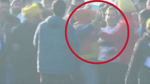 Rahul Gandhi Security Breached Video