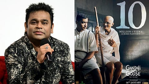 AR Rahman reacts to Gandhi Godse Ek Yudh