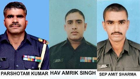 3 Soldiers Martyred in Machil Sector
