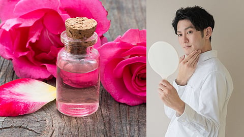 Rose Water Face Mask for Men