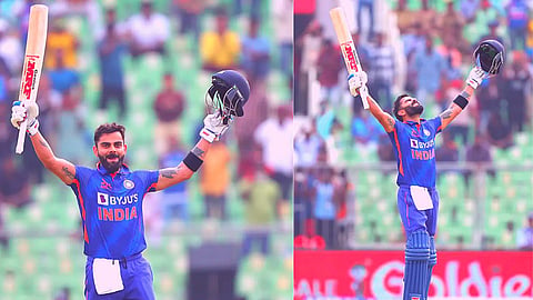Virat Kohli 74 International Century