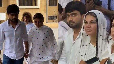 Rakhi Sawant Mother's Funeral 