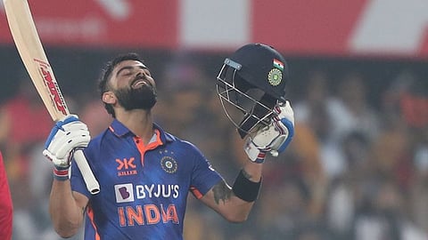 virat Kohali 73rd International Century