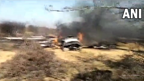 
IAF Aircraft Crash Update: 2 Air Force planes crashed, one pilot seriously injured