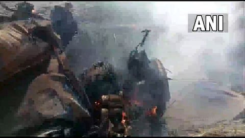 IAF Plane crashed in Rajasthan's Bharatpur