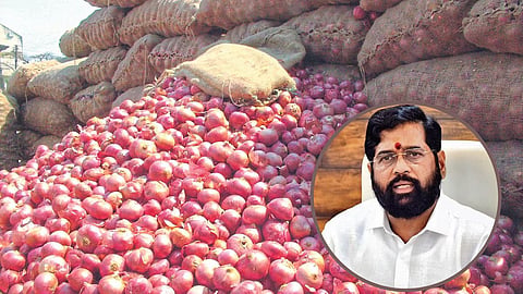 CM Eknath Shinde Onion Price News