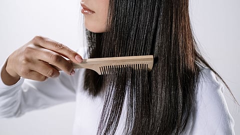 Combing Hair 