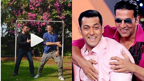 Salman Khan and Akshay Kumar Dance Video