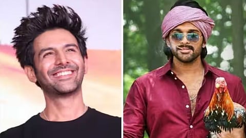 Kartik Aryan And Allu Arjun