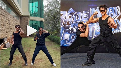 Akshay Kumar-Tiger Shroff Dance Video