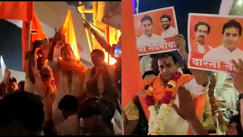 Anil Deshmukh received a warm welcome in Nagpur