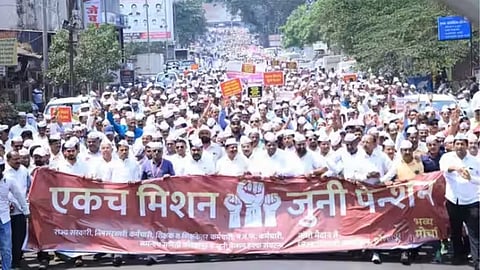 Old Pension Scheme Employee Strike
