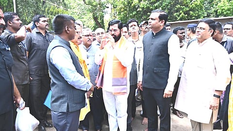 CM Eknath Shinde on Mumba Devi Temple
