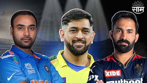 Ms dhoni dinesh karthik 