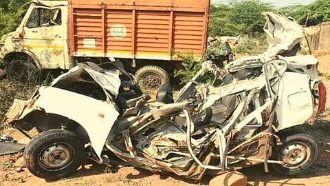 Faridabad Road Accident 