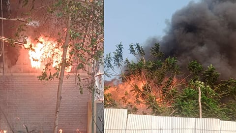 Mumbai Goregaon  Fire