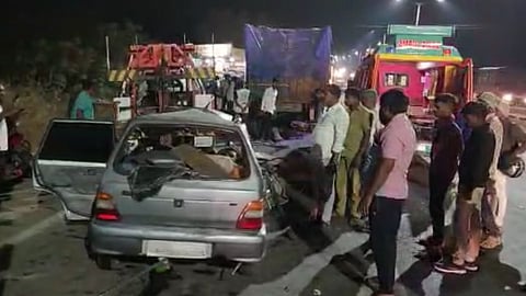 Satara Pune Highway Accident 