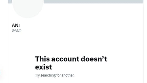 ANI Twitter Locked